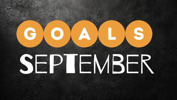 September Goals Header